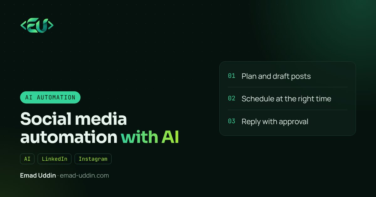 Social Media Automation with AI: What to Automate and What to Keep Human