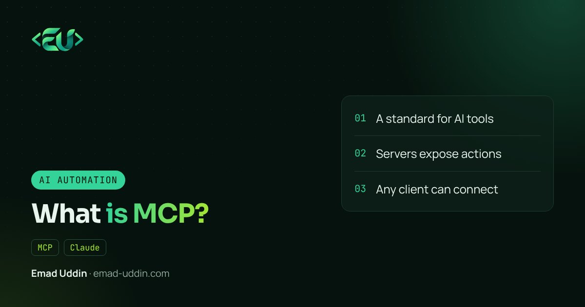 What Is MCP (Model Context Protocol) and Why Your Business Tools Need It
